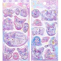 Amazon | KRGNPLE 実店舗品質 2 枚入り 水シール ウォーター ぷっくり